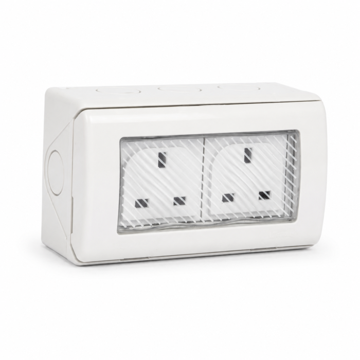 13 Amp Water Proof Double Socket